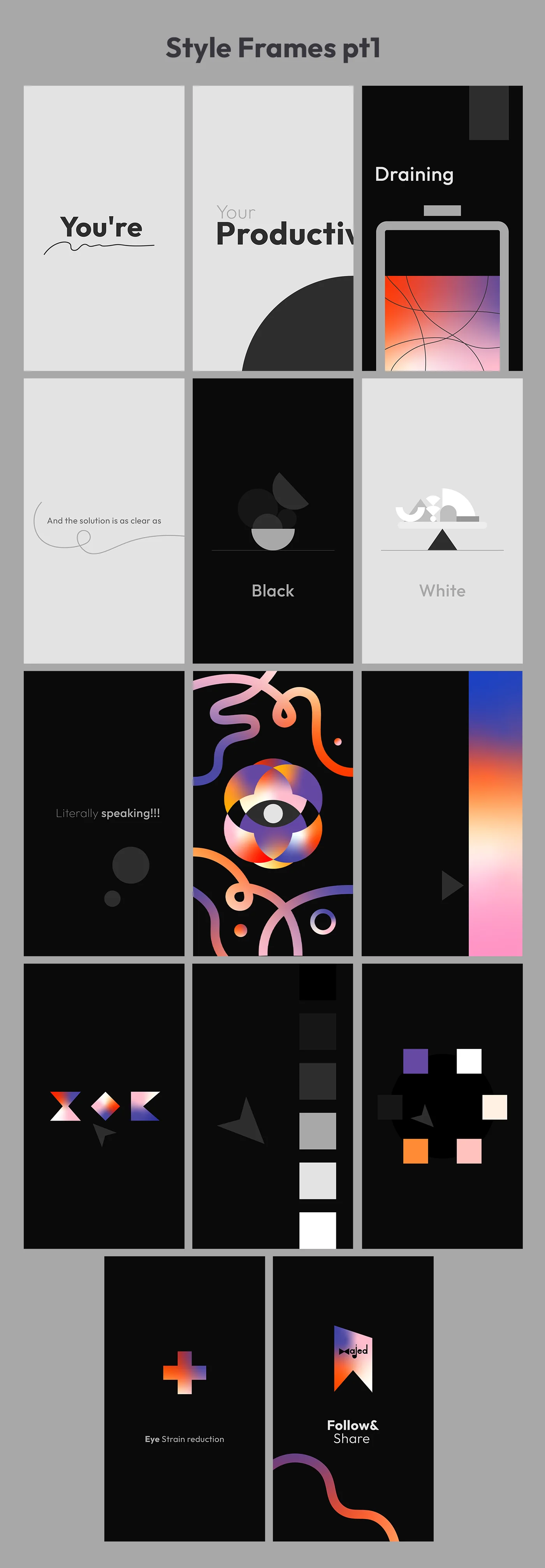 Part 1 Styleframes